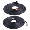 10m(393.7") Motor and Encoder Cable with Connectors Kit for A6 & A6H Series 17-bit Servo Motor - A6-10M-10E-B | StepperOnline CA 10m(393.7") Motor and Encoder Cable with Connectors Kit for A6 & A6H Series 17-bit Servo Motor - A6-10M-10E-B | StepperOnline CA