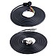 5m(196.85") Motor and Encoder Cable with Connectors Kit for A6 & A6H Series 17-bit Servo Motor - A6-5M-5E-B | StepperOnline CA