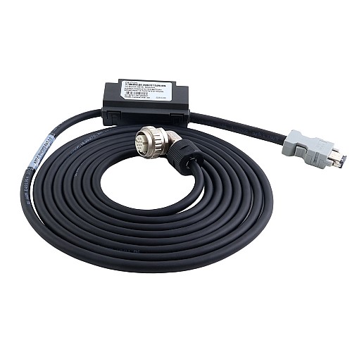 3m(118.11") Encoder Cable with Battery Box for A6 & A6H Series 17-bit Servo Motor - AS7-C-ENC072-BAT-3.0 | StepperOnline CA