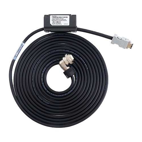 5m(196.85") Encoder Cable with Battery Box for A6 & A6H Series 17-bit Servo Motor - AS7-C-ENC072-BAT-5.0 | StepperOnline CA
