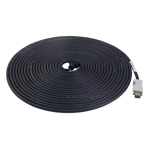 10m(393.7) Encoder Cable with Connector for A6 Series 17-bit Servo Motor - AS7-C-ENC075-10.0 | StepperOnline CA