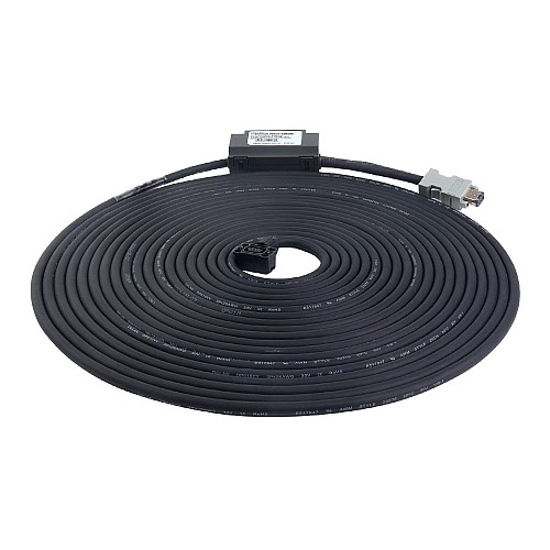 10m(393.7") Encoder Cable with Battery Box for A6 Series 17-bit Servo Motor - AS7-C-ENC076-BAT-10.0 | StepperOnline CA