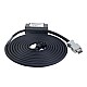 3m(118.11") Encoder Cable with Battery Box for A6 Series 17-bit Servo Motor - AS7-C-ENC076-BAT-3.0 | StepperOnline CA