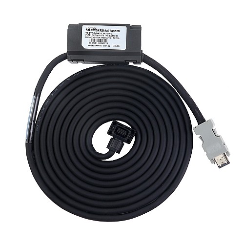 3m(118.11") Encoder Cable with Battery Box for A6 Series 17-bit Servo Motor - AS7-C-ENC076-BAT-3.0 | StepperOnline CA