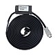 3m(118.11") Encoder Cable with Battery Box for A6 Series 17-bit Servo Motor - AS7-C-ENC076-BAT-3.0 | StepperOnline CA