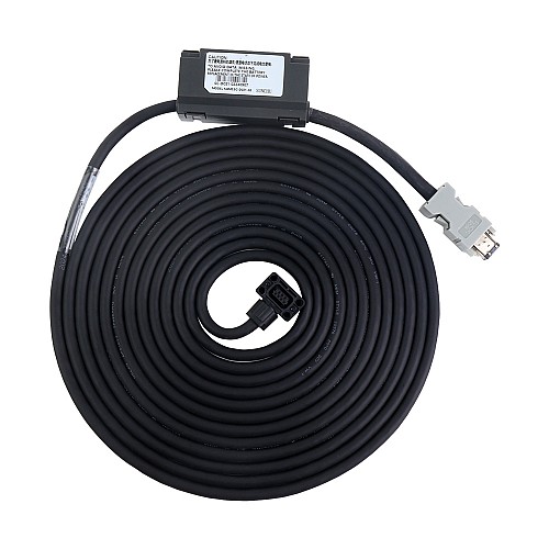 5m(196.85") Encoder Cable with Battery Box for A6 Series 17-bit Servo Motor - AS7-C-ENC076-BAT-5.0 | StepperOnline CA 5m(196.85") Encoder Cable with Battery Box for A6 Series 17-bit Servo Motor - AS7-C-ENC076-BAT-5.0 | StepperOnline CA
