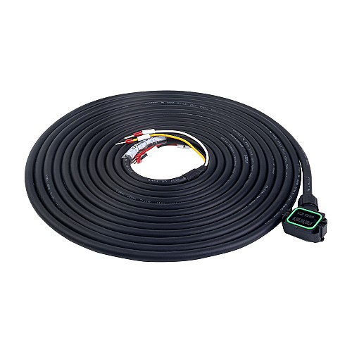 5m(196.85) Motor Cable with Connector for A6 Series 17-bit Servo Motor - AS7-C-PWR075-5.0 | StepperOnline CA 5m(196.85) Motor Cable with Connector for A6 Series 17-bit Servo Motor - AS7-C-PWR075-5.0 | StepperOnline CA