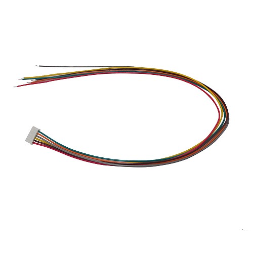 Stepper motor 6 wrires 400mm cable with pitch connector - C002 | StepperOnline CA