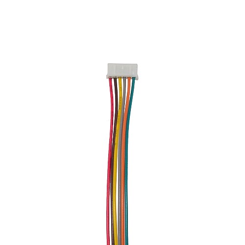 Stepper motor 6 wrires 400mm cable with pitch connector - C002 | StepperOnline CA