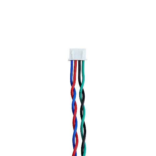 0.44m(17.32") AWG #22 Twisted Pair Cable with 4-Pin  JST XHP-4 Connector - C011 | StepperOnline CA