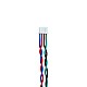 0.44m(17.32") AWG #22 Twisted Pair Cable with 4-Pin  JST XHP-4 Connector - C011 | StepperOnline CA