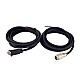 2.7m(106) AWG20 Motor and Encoder Extension Cable Kit for Nema 23 and 24 Closed Loop Stepper Motors - CE3-M3-20 | StepperOnline CA