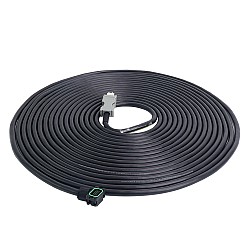 10m(393.7") Encoder Extension Cable with Connector for T6 Series 23-bit Servo Motor