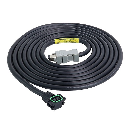 3m(118.11) Encoder Extension Cable with Connector for T6 & T7 Series 23-bit Servo Motor - CEST3M0-2 | StepperOnline CA 3m(118.11) Encoder Extension Cable with Connector for T6 & T7 Series 23-bit Servo Motor - CEST3M0-2 | StepperOnline CA