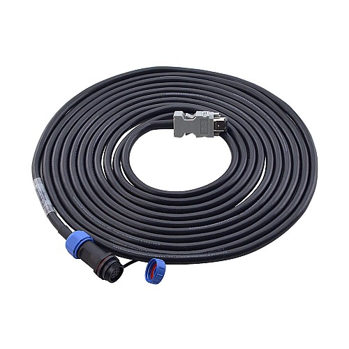 5m(196.85) Encoder Extension Cable with IP65 Aviation Connector for T6 Series 17-bit Servo Motor - CEST5M | StepperOnline CA