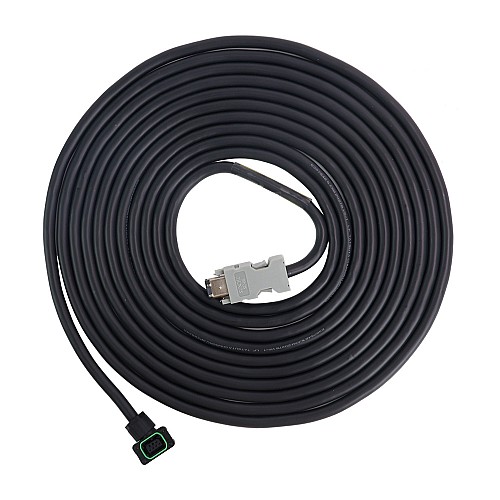 5m(196.85) Encoder Extension Cable with Connector for T6 & T7 Series 23-bit Servo Motor - CEST5M0-2 | StepperOnline CA 5m(196.85) Encoder Extension Cable with Connector for T6 & T7 Series 23-bit Servo Motor - CEST5M0-2 | StepperOnline CA