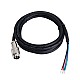 1.7m(67) AWG20 Motor Extension Cable with GX16 Aviation Connector for Nema 23 and 24 Closed Loop Stepper Motors - CM2M-20 | StepperOnline CA
