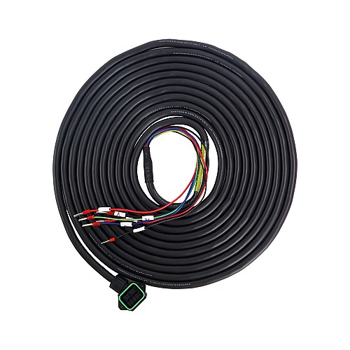 5m(196.85) 4-PIN Motor Extension Cable with Connector for T6 & T7 Series 23-bit Servo Motor w/ Brake - CMBST5M0-2 | StepperOnline CA
