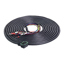 5m(196.85") 4-PIN Motor Extension Cable with Connector for T6 Series 23-bit Servo Motor w/ Brake