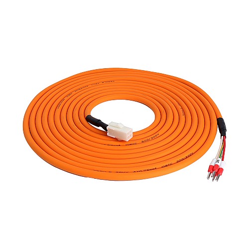 5m(196.85) 4-PIN Motor Extenstion Cable for E6 Series Servo Motor - CMOL5M | StepperOnline CA