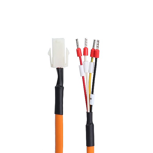 5m(196.85) 4-PIN Motor Extenstion Cable for E6 Series Servo Motor - CMOL5M | StepperOnline CA