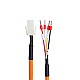 5m(196.85) 4-PIN Motor Extenstion Cable for E6 Series Servo Motor - CMOL5M | StepperOnline CA