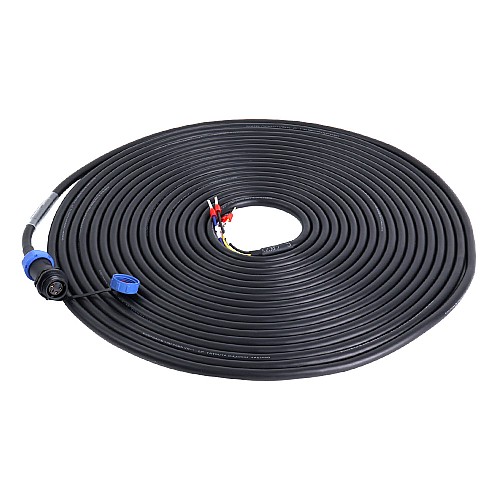 10m(393.7) 4-PIN Motor Extension Cable with IP65 Aviation Connector for T6 Series 17-bit Servo Motor - CMST10M | StepperOnline CA