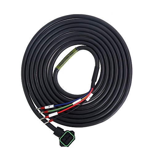3m(118.11) 4-PIN Motor Extension Cable with Connector for T6 & T7 Series 23-bit Servo Motor - CMST3M0-2 | StepperOnline CA