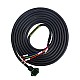 3m(118.11) 4-PIN Motor Extension Cable with Connector for T6 & T7 Series 23-bit Servo Motor - CMST3M0-2 | StepperOnline CA