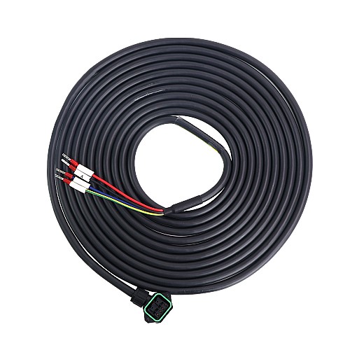 5m(196.85) 4-PIN Motor Extension Cable with Connector for T6 & T7 Series 23-bit Servo Motor - CMST5M0-2 | StepperOnline CA 5m(196.85) 4-PIN Motor Extension Cable with Connector for T6 & T7 Series 23-bit Servo Motor - CMST5M0-2 | StepperOnline CA