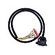 1m(39.37) DB44 Male to Bare High Flex Shielded Cable D-SUB 44-Pin Connector to Single End Cable with Terminal - DB44-1M | StepperOnline CA 1m(39.37) DB44 Male to Bare High Flex Shielded Cable D-SUB 44-Pin Connector to Single End Cable with Terminal - DB44-1M | StepperOnline CA