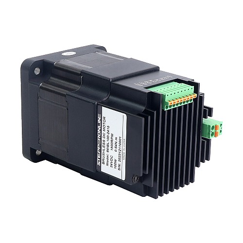 Nema 34 86x86x138mm Integrated Brushless DC Motor 100W 24V 1500RPM 0.64Nm 4.17A w/ Driver - 86IBL100-2415 | StepperOnline CA Nema 34 86x86x138mm Integrated Brushless DC Motor 100W 24V 1500RPM 0.64Nm 4.17A w/ Driver - 86IBL100-2415 | StepperOnline CA