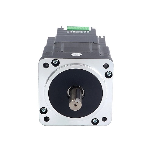 Nema 34 86x86x138mm Integrated Brushless DC Motor 200W 48V 3000RPM 0.64Nm 4.17A w/ Driver - 86IBL200-4830 | StepperOnline CA