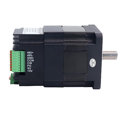 Nema 34 86x86x138mm Integrated Brushless DC Motor 200W 48V 3000RPM 0.64Nm 4.17A w/ Driver - 86IBL200-4830 | StepperOnline CA