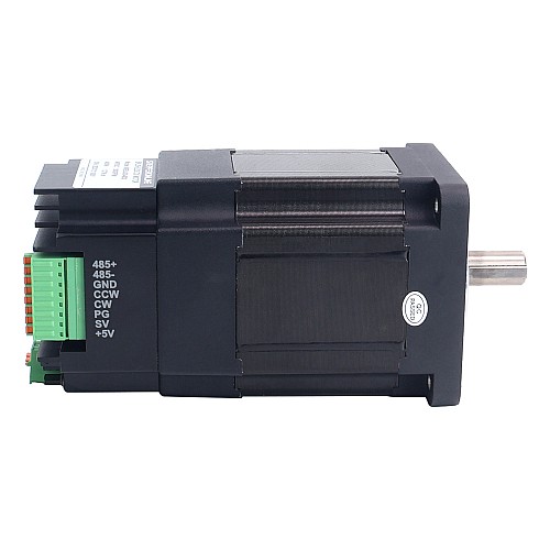 Nema 34 86x86x168mm Integrated Brushless DC Motor 400W 48V 3000RPM 1.27Nm 8.33A w/ Driver - 86IBL400-4830 | StepperOnline CA