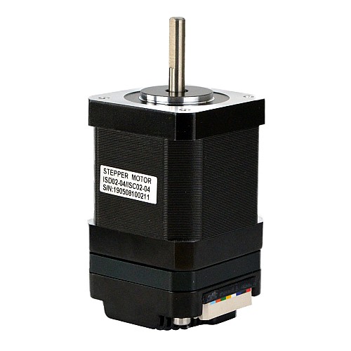 Nema 17 Integrated Stepper Motor 0.44Nm(62.32oz.in) w/ Controller ISC02 10-30VDC - ISC02-04 | StepperOnline CA