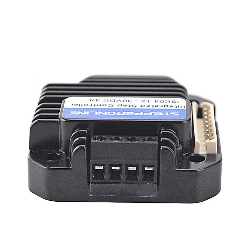 Integrated Stepper Motor Controller 1.5-4A 12-40VDC for NEMA 17, 23 Stepper Motor - ISC04 | StepperOnline CA Integrated Stepper Motor Controller 1.5-4A 12-40VDC for NEMA 17, 23 Stepper Motor - ISC04 | StepperOnline CA