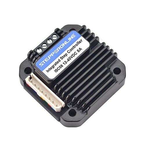Integrated Stepper Motor Controller 3-8A 12-40VDC for NEMA 23 Stepper Motor - ISC08 | StepperOnline CA