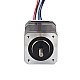 Nema 17 Integrated Stepper Motor 0.44Nm(62.31oz.in) w/Driver ISD02 10-30VDC - ISD02-04 | StepperOnline CA