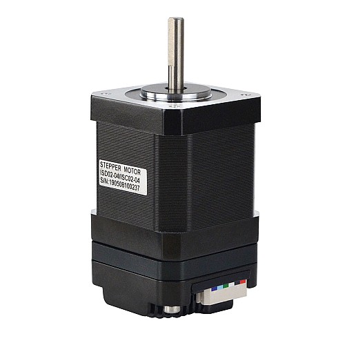 Nema 17 Integrated Stepper Motor 0.44Nm(62.31oz.in) w/Driver ISD02 10-30VDC - ISD02-04 | StepperOnline CA