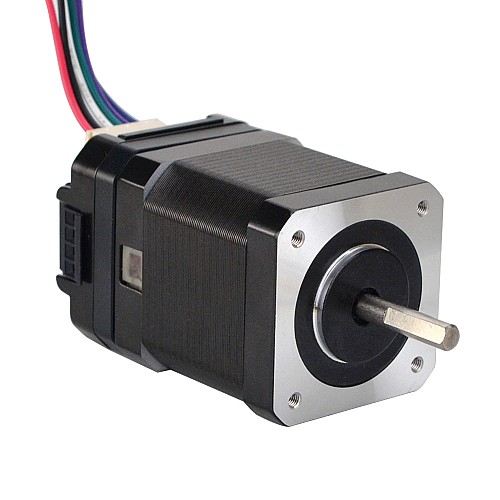Nema 17 Integrated Stepper Motor 0.44Nm(62.31oz.in) w/Driver ISD02 10-30VDC - ISD02-04 | StepperOnline CA