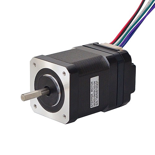 Nema 17 Integrated Stepper Motor 0.44Nm(62.31oz.in) w/Driver ISD02 10-30VDC - ISD02-04 | StepperOnline CA