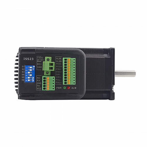 Integrated Stepper Servo Motor 2Nm(283oz.in) 24-50VDC NEMA 23 Closed Loop - ISS23-20 | StepperOnline CA