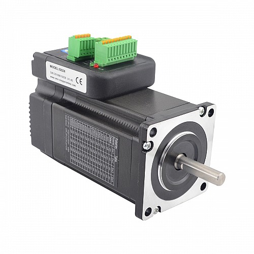 Integrated Stepper Servo Motor 3Nm(425oz.in) 24-50VDC NEMA 24 Closed Loop - ISS24 | StepperOnline CA Integrated Stepper Servo Motor 3Nm(425oz.in) 24-50VDC NEMA 24 Closed Loop - ISS24 | StepperOnline CA