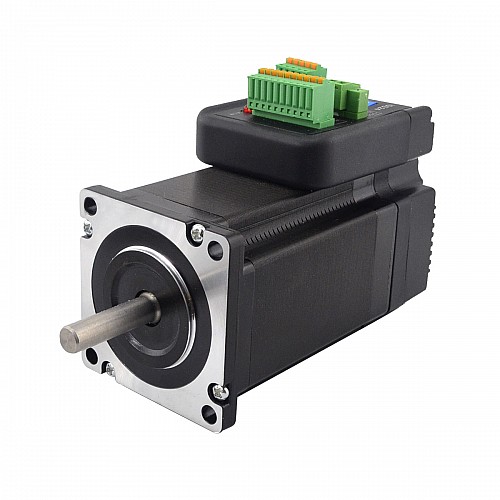 Integrated Stepper Servo Motor 3Nm(425oz.in) 24-50VDC NEMA 24 Closed Loop - ISS24 | StepperOnline CA Integrated Stepper Servo Motor 3Nm(425oz.in) 24-50VDC NEMA 24 Closed Loop - ISS24 | StepperOnline CA