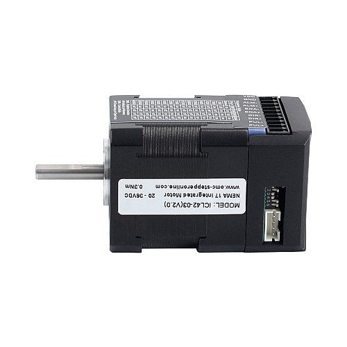 iCL Series NEMA 17 Integrated Closed Loop Stepper Motor 0.3Nm(42.48oz.in) 20-36VDC w/ 14-bit Encoder - iCL42-03 | StepperOnline CA