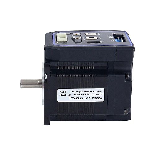 iCL Series NEMA 23 Integrated RS485 Closed Loop Stepper Motor 1.3Nm(184.1oz.in) 20-50VDC w/ 14-bit Encoder - iCL57-RS13 | StepperOnline CA