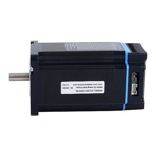iCL Series NEMA 23 Integrated Closed Loop Stepper Motor 3.1Nm(439oz.in) 20-50VDC w/ 14-bit Encoder - iCLD57-31 | StepperOnline CA