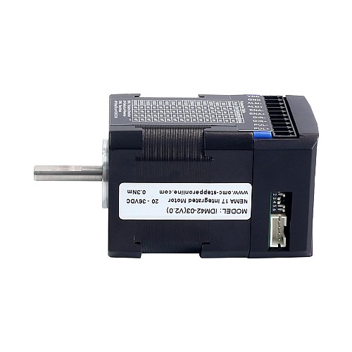 iDM Series NEMA 17 Integrated Stepper Motor 0.3Nm(42.48oz.in) 20-36VDC - iDM42-03 | StepperOnline CA