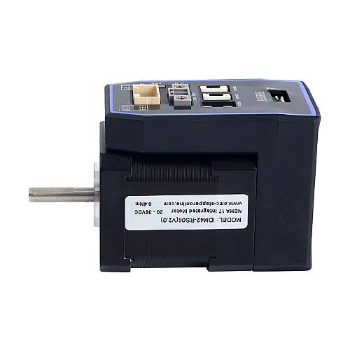 iDM Series NEMA 17 Integrated RS485 Stepper Motor 0.4Nm(56.64oz.in) 20-36VDC - iDM42-RS06 | StepperOnline CA iDM Series NEMA 17 Integrated RS485 Stepper Motor 0.4Nm(56.64oz.in) 20-36VDC - iDM42-RS06 | StepperOnline CA